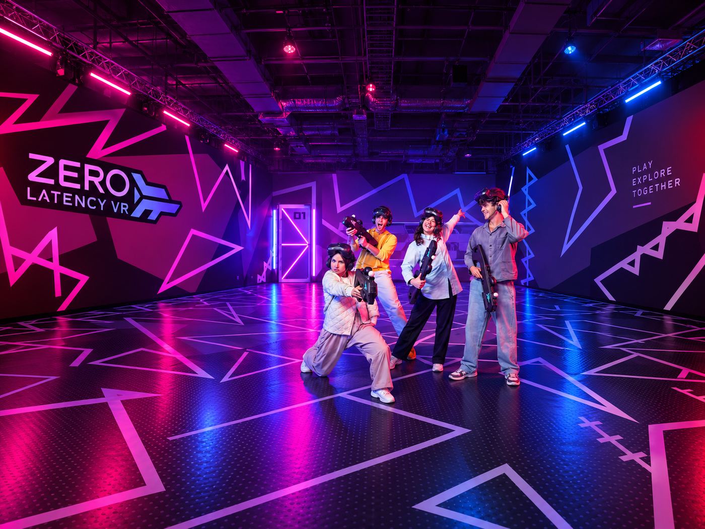 Arena di realtà virtuale Zero Latency a Giussano